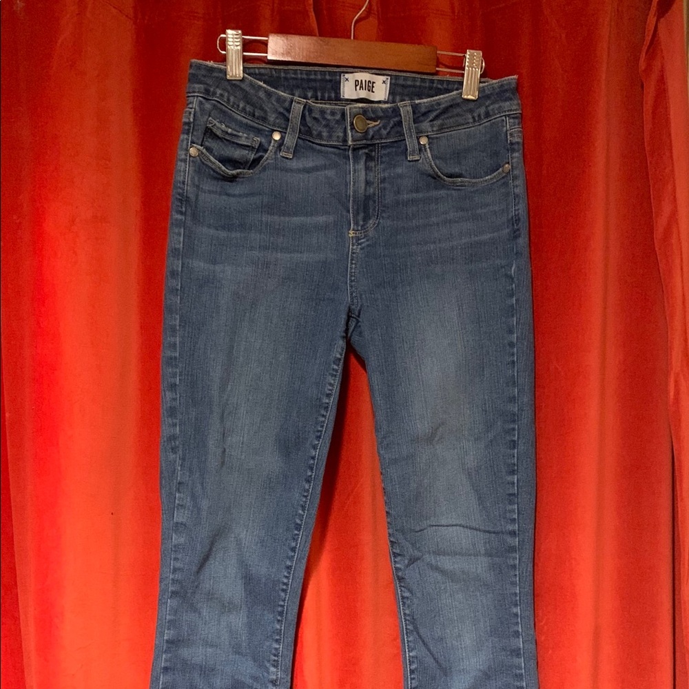 PAIGE medium wash jeans